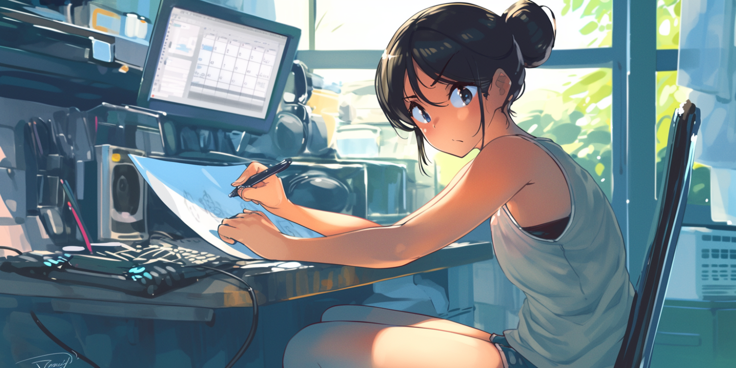 Riko Aw73 Please Draw Me Having Fun Drawing Illustrations On A 0641e694 Abfa 4583 87cd A00090da5582