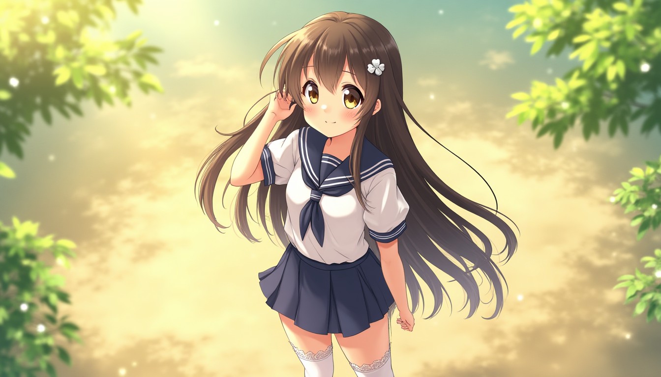 基本的なレンズフレアプロンプトの指定方法