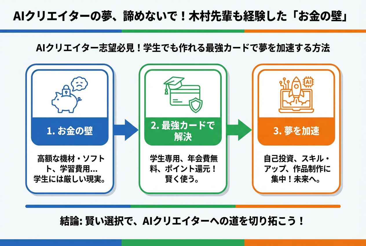 AI画像生成 AIクリエイターの夢、諦めないで！木村先輩も経験した「お金の壁」