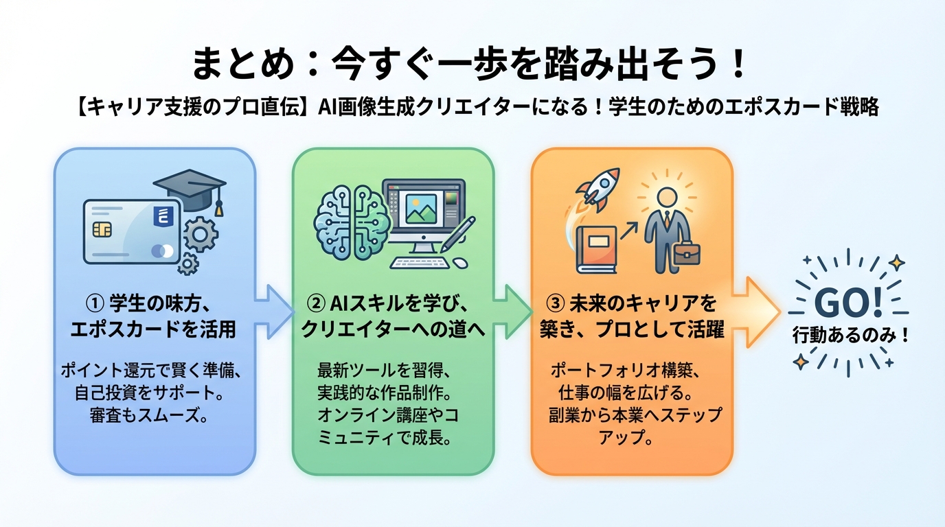 AI画像生成 まとめ:今すぐ一歩を踏み出そう!