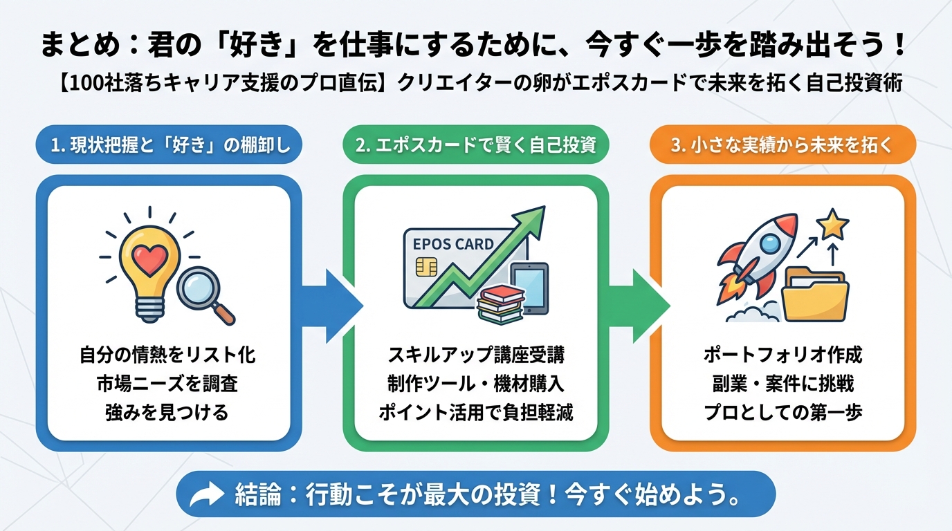 プログラミング学習 まとめ：君の「好き」を仕事にするために、今すぐ一歩を踏み出そう！