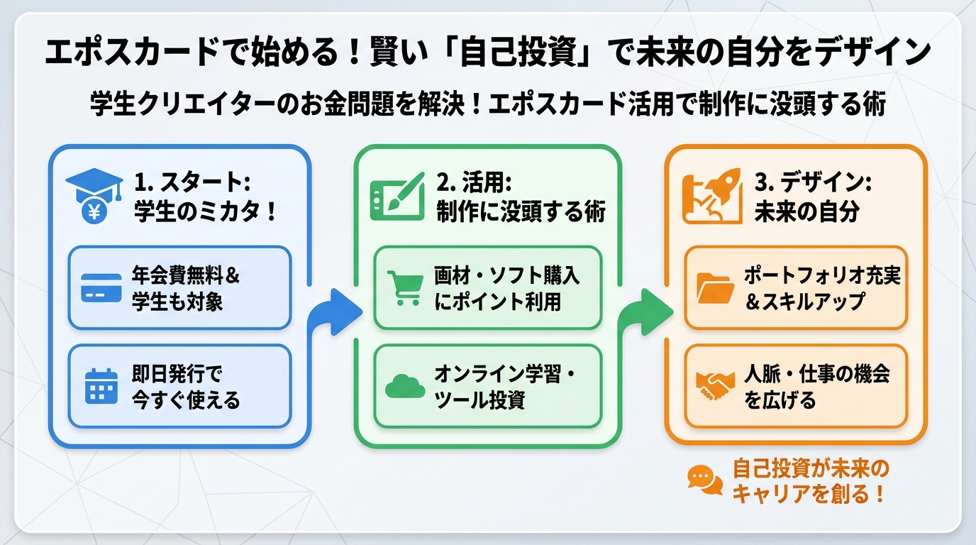 プログラミング学習 エポスカードで始める！賢い「自己投資」で未来の自分をデザイン
