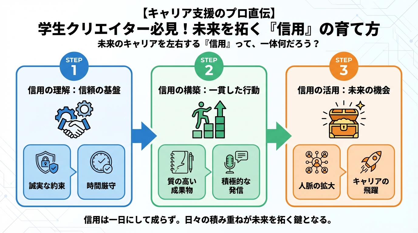 プログラミング学習 未来のキャリアを左右する『信用』って、一体何だろう？