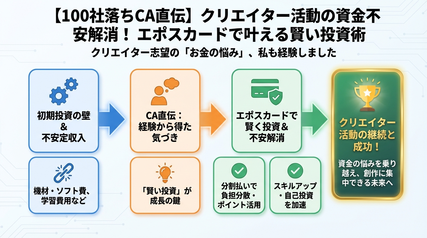副業・クリエイター クリエイター志望の「お金の悩み」、私も経験しました