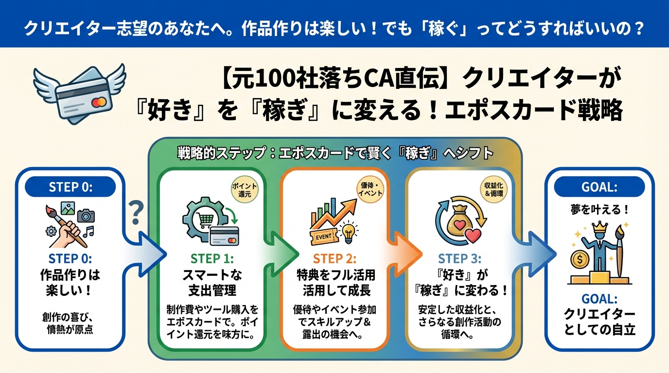 副業・クリエイター クリエイター志望のあなたへ。作品作りは楽しい!でも「稼ぐ」ってどうすればいいの?