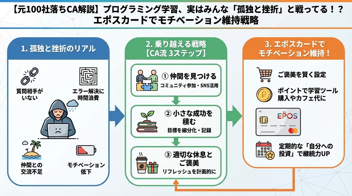 プログラミング学習 プログラミング学習、実はみんな「孤独と挫折」と戦ってる!?