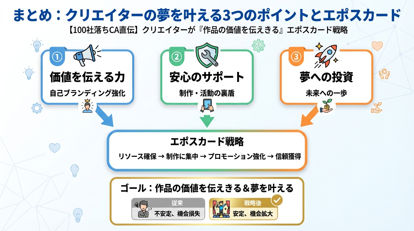 副業・クリエイター まとめ:クリエイターの夢を叶える3つのポイントとエポスカード